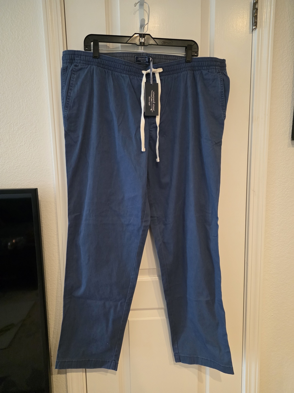 Vineyard Vines Oxbow Blue Jetty Pant Size XXL.
